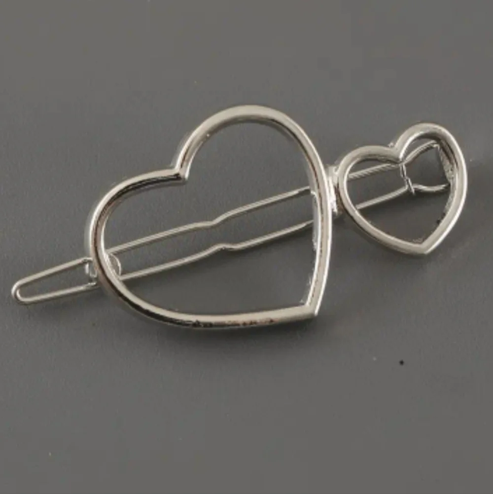 Heart SHAPED HAIR PIN STYLE  HAIR ACCESSORY